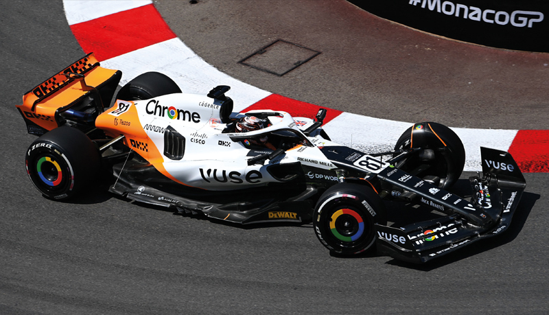 Spark 1:18 and 1:43 Monaco Grand Prix McLarens header